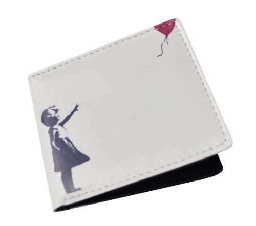 Underground Kulture Cartera Banksy Grafitti Niña con Globo (Balloon Wallet)