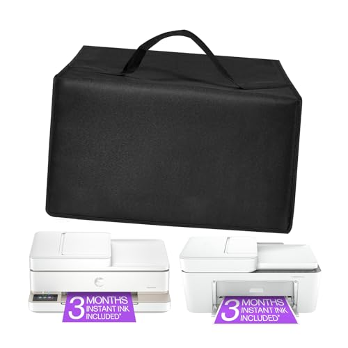 Image of Waterproof Dust Cover Compatible with HP DeskJet 4255e Wireless Inkjet Printer,Heavy Duty Nylon Covers Case for HP Envy 6555e Wireless Printer, Scanner, Copier