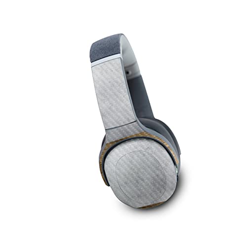 Image of MightySkins Carbon Fiber Skin Compatible with Skullcandy Crusher Evo Wireless - Concrete Wood | Protective, Durable Textured Carbon Fiber Finish | Easy to Apply | Made in The USA