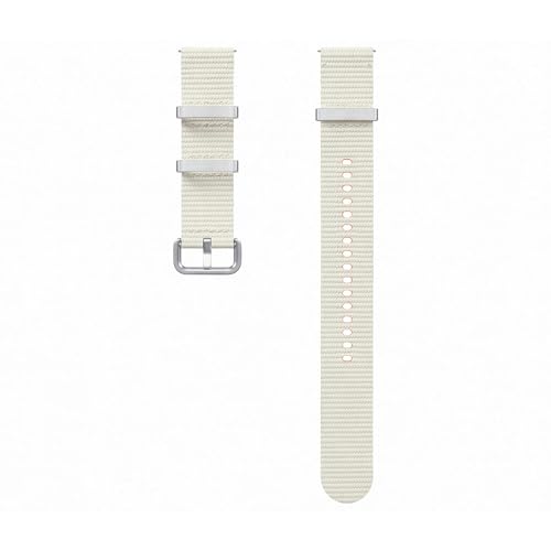 Samsung Athleisure Band Cinturino sportivo e versatile (S/M) per Galaxy Watch4 | Watch5 | Watch6 | Watch FE | Watch7 Series, Cream
