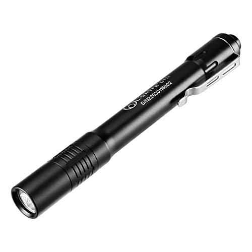 LIGHTFE Black Light D11A 395nm Ultraviolet Flashlight with high-Power Ultraviolet LED Light Source, Used for UV Glue Curing, Rock and Mineral Detection, pet Urine Detection lamp, AC Leak Detector