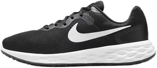 Nike Men's Revolution 6 Wide (DD8475-003) Black/White, 10 W US