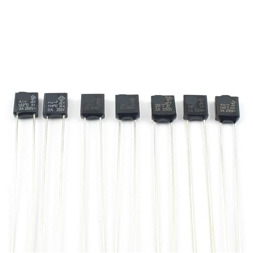 Fusible thermique carré TF 150 degrés pour couper le courant en cas de surchauffe anormale 2A
