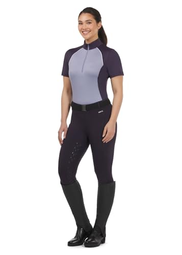 Image of Kerrits Women's Coolcore Full Leg Grip Horse Riding Tights - Cooling Equestrian Leggings, Silicone Grip, Pockets