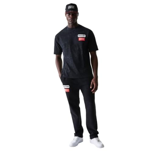 T-Shirt RB Racing Linear Graphic OS Homme noir en coton