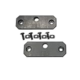 S2Delta Juego de pesas para exterior de chasis o stock, compatibilidad universal M-LOK con taza QD Flush para acomodar una correa, fabricado en Estados Unidos con acero al carbono recubierto de