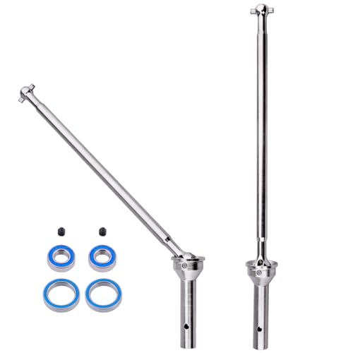 HobbyPark Steel Driveshafts for Arrma Notorious, Talion, Outcast 6S Upgrades (Rear CVD)