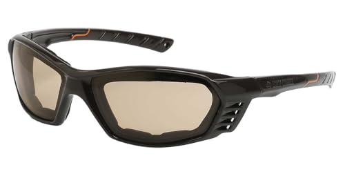 Harley-Davidson Men's Highway Foam Riding Sunglasses, Amber Light-Adjusting Lens