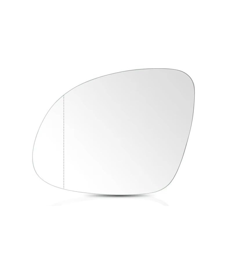 Verre de rétroviseur chauffant gauche pour Tiguan 2009-2017 avec plaque anti-givre