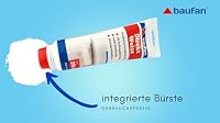 Baufan Direkt Ausbesserungsfarbe, Weiß mit Auftragsbürste, 250 ml – Ansicht 4