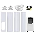 YUAB Portable Air Conditioner Window Kit | AC Vent Kit Novel Sliding Rail - AC Window Vent Kit Reusable Universal Window Seal Kit Keep Air, Portable Air Conditioner Window Kit Seal for Sliding Window