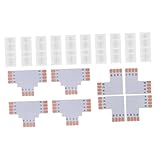 Holibanna 1Set Solderless LED Light Strip Clips Versatile Connectors and Fixed Clamps for Stable Light Strip Connection Easy Installation Without Tools Compatible with Bare Board Strips