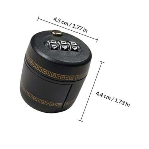 Cerradura de botella de material PC resistente con combinación para vino y licor 3