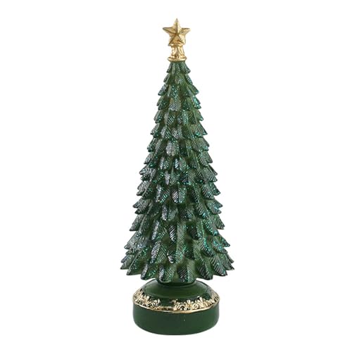 Figura de árbol de resina resistente y elegante con acabados de alta calidad 2