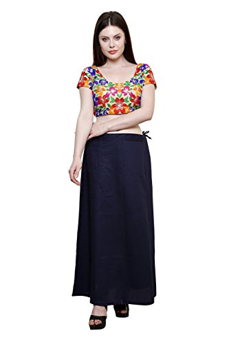 Image of Pistaa combo of 3 Women's Cotton Best Indian Readymade Inskirt Saree petticoats