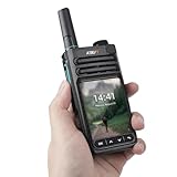 KSUN 4G Network Phones 2.4inch Screen WiFi Radios with PTT Button Walkie Talkies Long Range 1000 Miles Support Bluetooth Android 8.1 POC Radio for Zello Real-PTT ZL63
