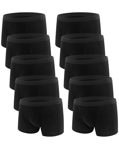 Desanlapi 10er Pack Jungen Boxershorts Unterhose aus Baumwolle Kinder...