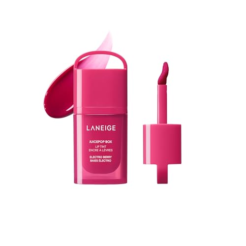 Image of LANEIGE JuicePop Box Lip Tint | Long-Lasting Hydrating Lightweight Tint | Buildable Juicy Color & Nourishing Shine | K-Beauty Lip Essential for Long-Lasting Comfort