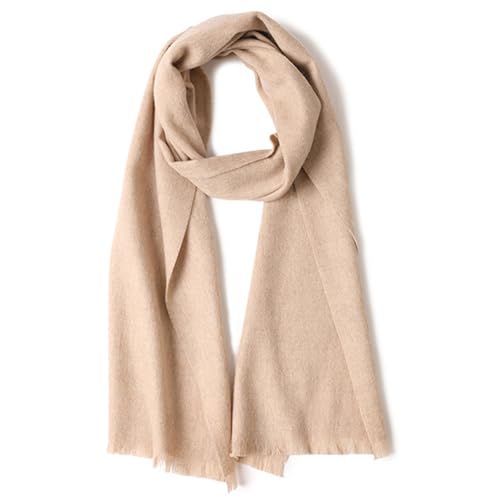 Women's Winter Warm 100% Wool Scarf, Soft Knit Scarf for Cold Weather2