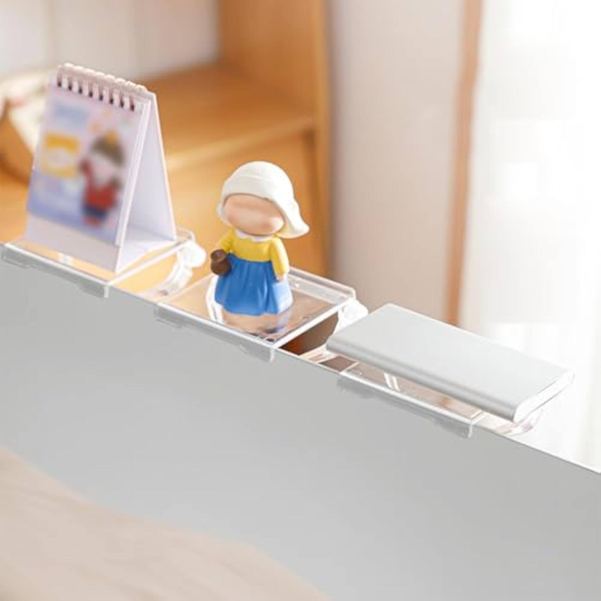 TV Top Shelf Enhanced Back Panel for Home Decor