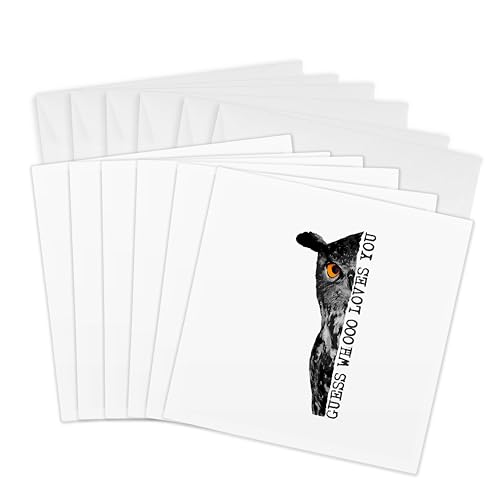 Cartes de vœux hibou pour célébrer les moments précieux en famille