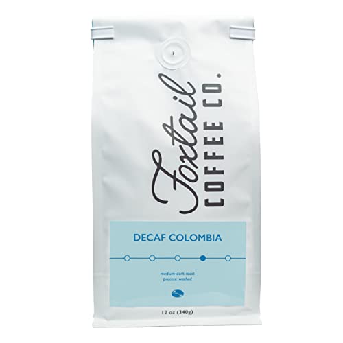 FOXTAIL COFFEE CO. Colombia Decaf Whole Bean Medium Dark Roast Coffee
