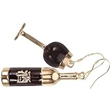 VILLCASE Pendientes Colgantes de Mujer Diseño Asimétrico de Botella y Copa de Vino Tinto Aleación Ligera Segura para Orejas Joyería Moderna para Fiestas y Ocasiones Obsequios
