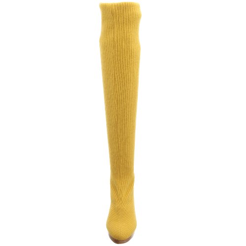 [ヴxiヴxihuru-ru] beautiful legs uxezzinittobu-tu - yellow -2