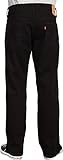 Levi's Men's 569 Loose Straight Leg Jean, Black - Stretch 36W x 32L