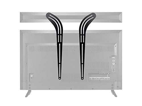 Monoprice Universal Soundbar Bracket 2334; - 5534, Black, 22 x 1.7 x 7