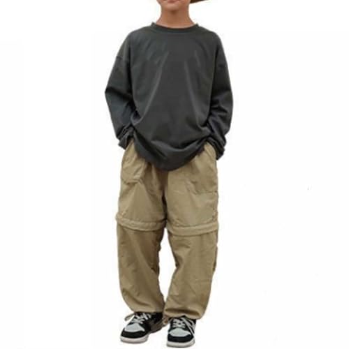 Pantalon cargo amovible garçon fini les vêtements trop chauds en sport
