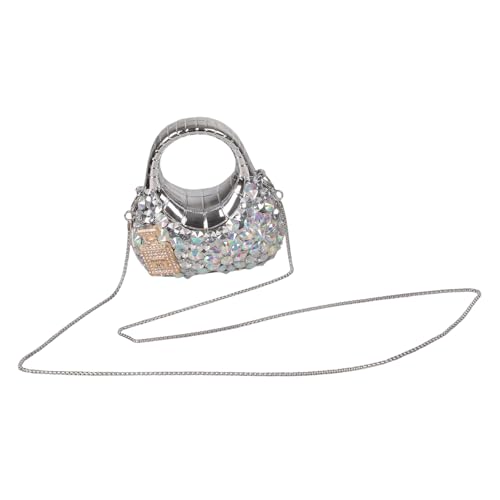 Sac à main tendance géométrique pour briller en soirée avec un fermoir sécurisé