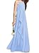 Imily Bela Girls A-Line Halter Dress Junior Bridesmaid Flower Girl Flowy Chiffon Maxi Dresses Wedding Party Pageant Gown