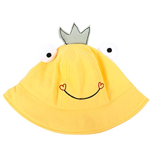 STOBOK Chapéu de Sapo Balde Coroa Chapéu de Sapo Bebê Infantil Boné à Prova de Vento Chapéu de Aba L