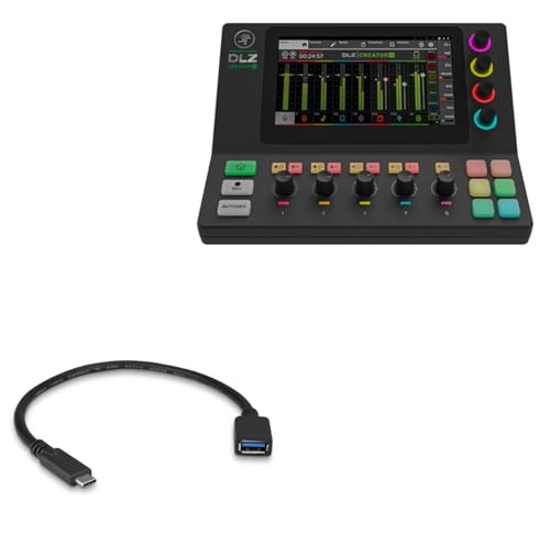 BoxWave Cable Compatible with Mackie DLZ Creator XS Adaptive Digital Streaming Mixer - USB Expansion Adapter, Add USB Connected Hardware to Your Phone
