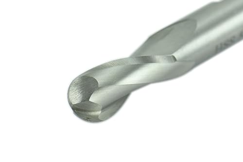 Shars 404-5960 Hss 2 Flute Single End Ball Nose End Mill New !) cover