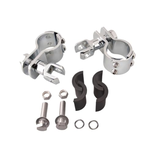 Repose-pieds de moto pliants universels CNC pédales de rechange 25mm-34mm - 4