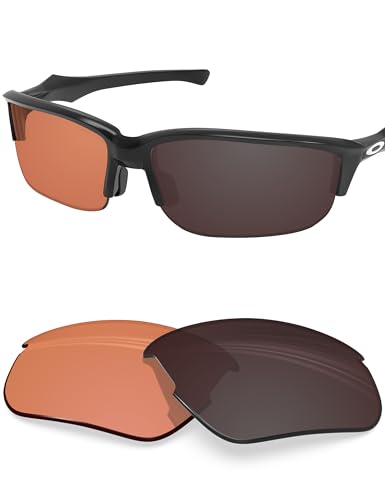Image of BLAZERBUCK Polarized Replacement Lenses for Oakley Flak Beta OO9363 /Flak Beta Asian Fit OO9372 Sunglass