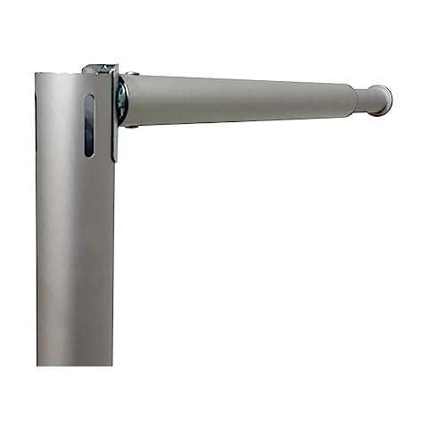 Hecis Slip-On Drape Support 10" to 18" for Backdrop, Pipe and Drape Backdrop Stand Kit Double Backdrop Stand(2 Pack) Cover