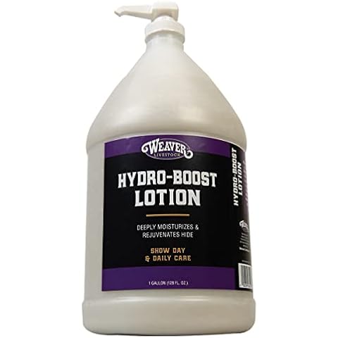 Weaver Livestock unisex adult Livestock Hydro Boost Lotion Gallon, White, Gallon US Cover