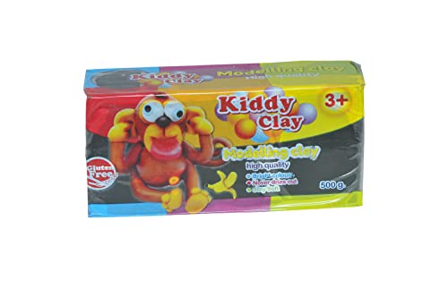 Image of Nara Modelling Clay - 500 Grams - Made in Thailand (Black)