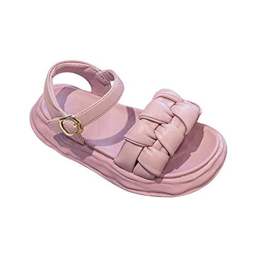 Toddler Girls Jelly Sandals Summer Outdoor Closed Toe Soft Rubber Sole Beach Water Shoes Dress Sliders Sandals for Girls (Purple, 2 Big Kids)