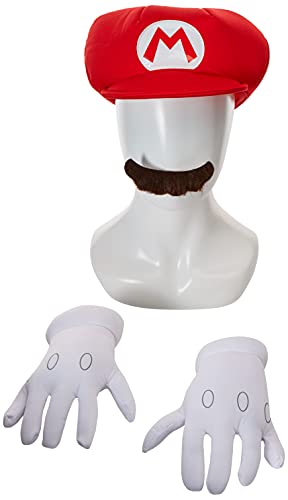 Disguise AC4400 Nintendo Super Mario Brothers Mario Child Accessory Kit thumb #2