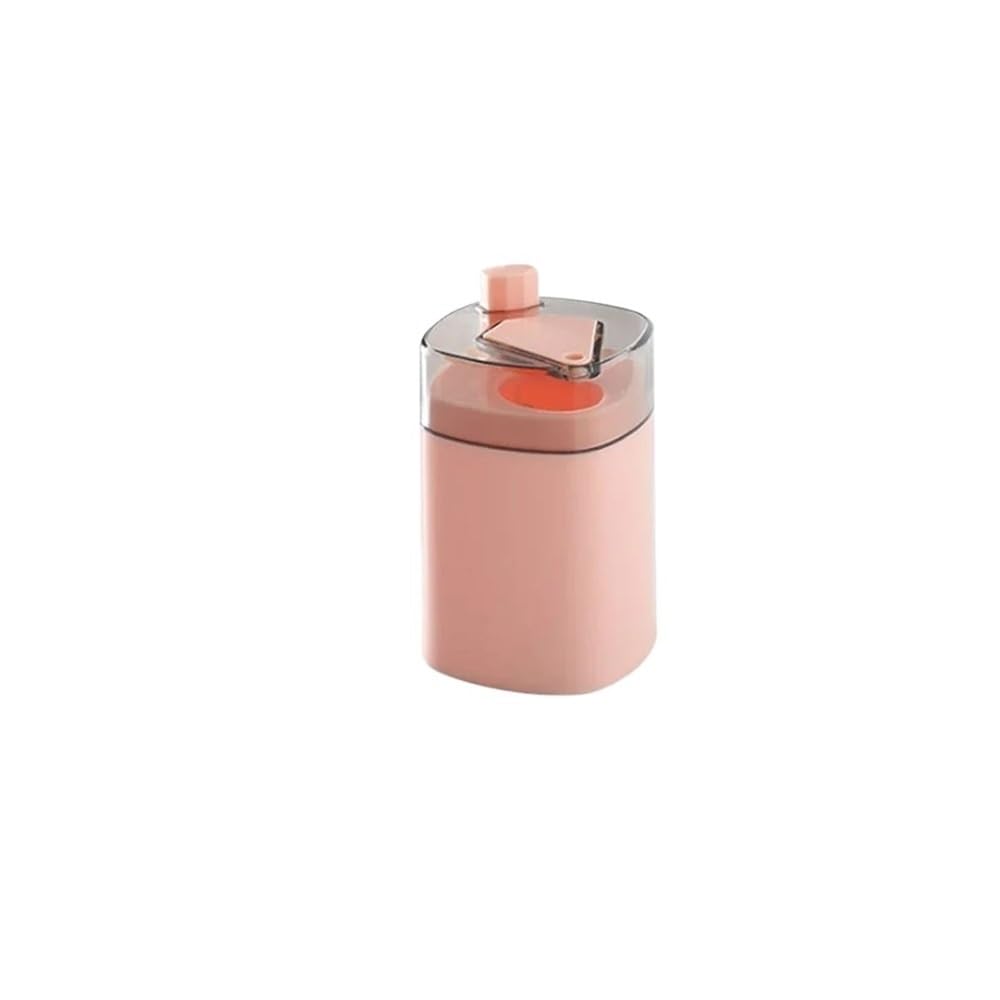TIANSHENGQI Automatic Toothpick Holder Container Pops Up Dispenser Household Table Storage Box For Home Dining(Pink)