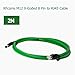 RFcoms 2m/6.5ft M8 4P Male to RJ45 Cat5 Industrial Ethernet Cable, Waterproof, Flexible, IP67 Rated, Suitable for Industrial Sensors, Actuators, Encoders, Motors, Cameras, Equipment