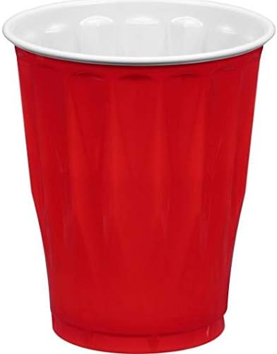 Berkley Jensen 18-Oz. Plastic Cups, 240 ct. - Red