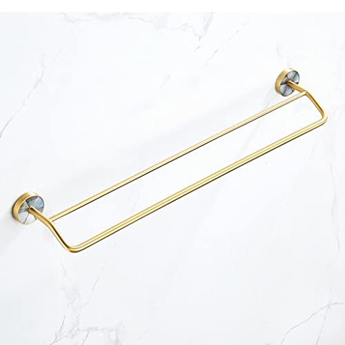 Toallero de cobre doble de 50cm para un baño elegante de diseño premium 6