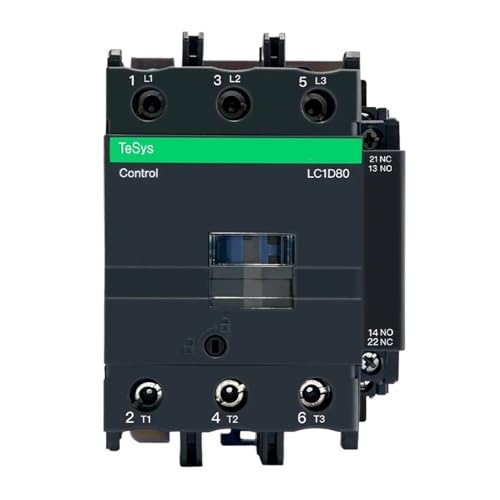 Contacteurs électriques triphasés LC1D80M7C 80A 220V pour connecteur de fil
