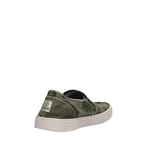 Zapatilla beige Natural World para hombre ideal para paseos de verano 4