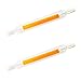 YAKAiYAL 10W R7s LED Birne 118mm COB Filament Warmweiß 3000K 220V Doppelsockel J118 LED Linear Tube Glühbirne 360 Grad Nicht-Dimmbar 2-Stück MEHRWEG